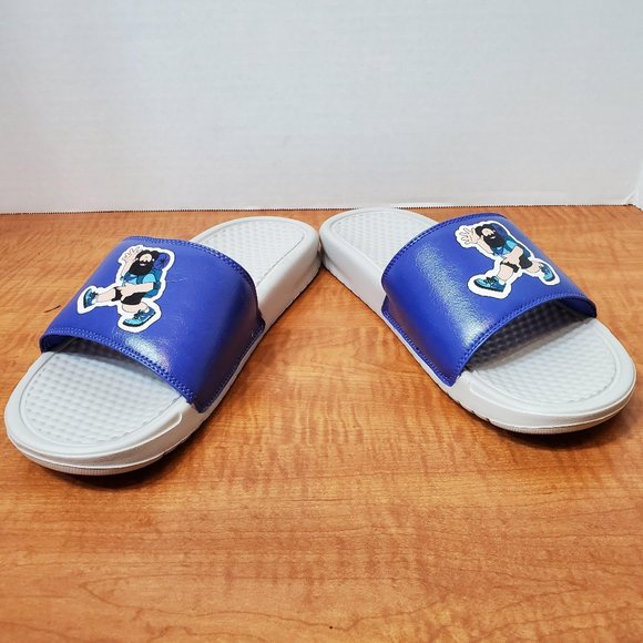 BENASSI JDI PRINT SLIDE \'HIKER CARTOON LIGHT BONE main image 7